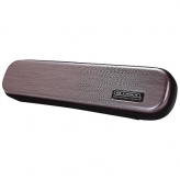 GLE-FL(L23) PC Flute case / Burgundy color with silk printed